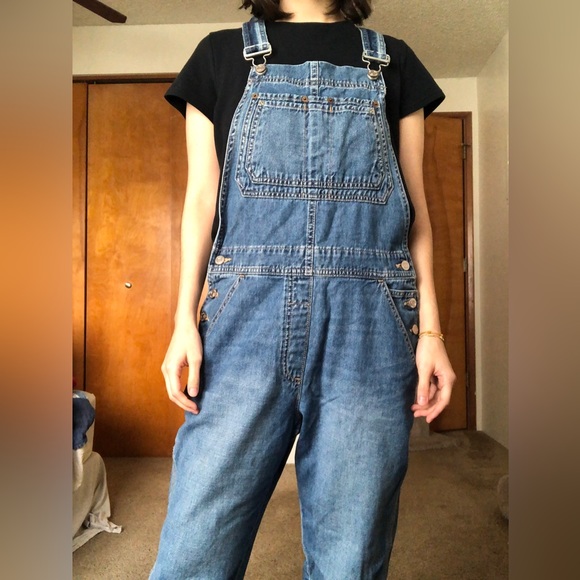 SOLD GAP Denim Overalls - Picture 1 of 5